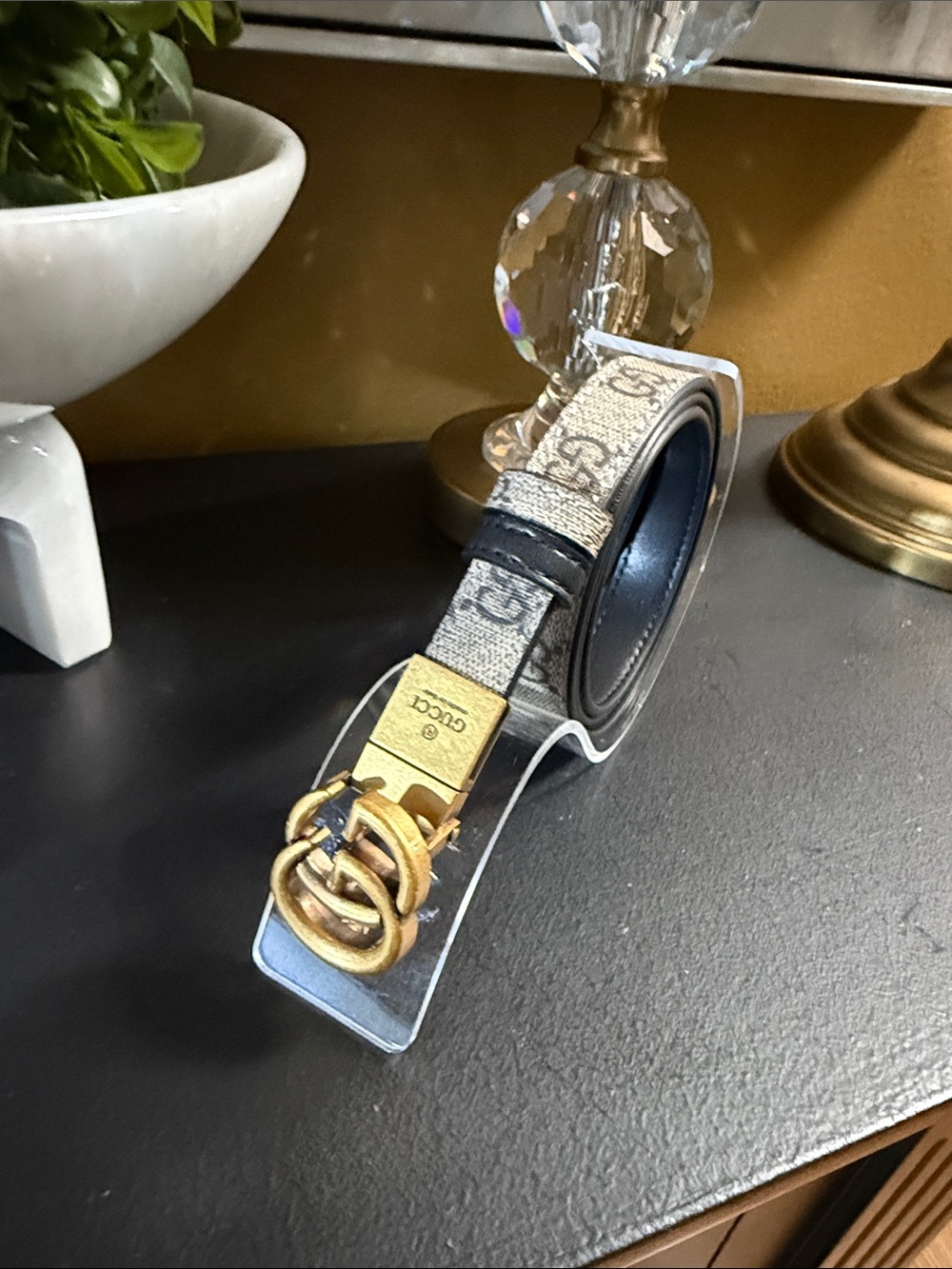 Gucci Double Sided Twisted Belt